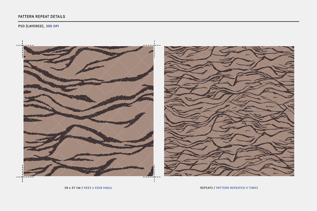 Zebra Stripe Pattern, a Pattern Graphic by texvogue (Photo 3 of 14)