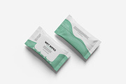 Wet Wipes Mockup, a Product Mockup by Indah (Thumbnail 3 of 6)