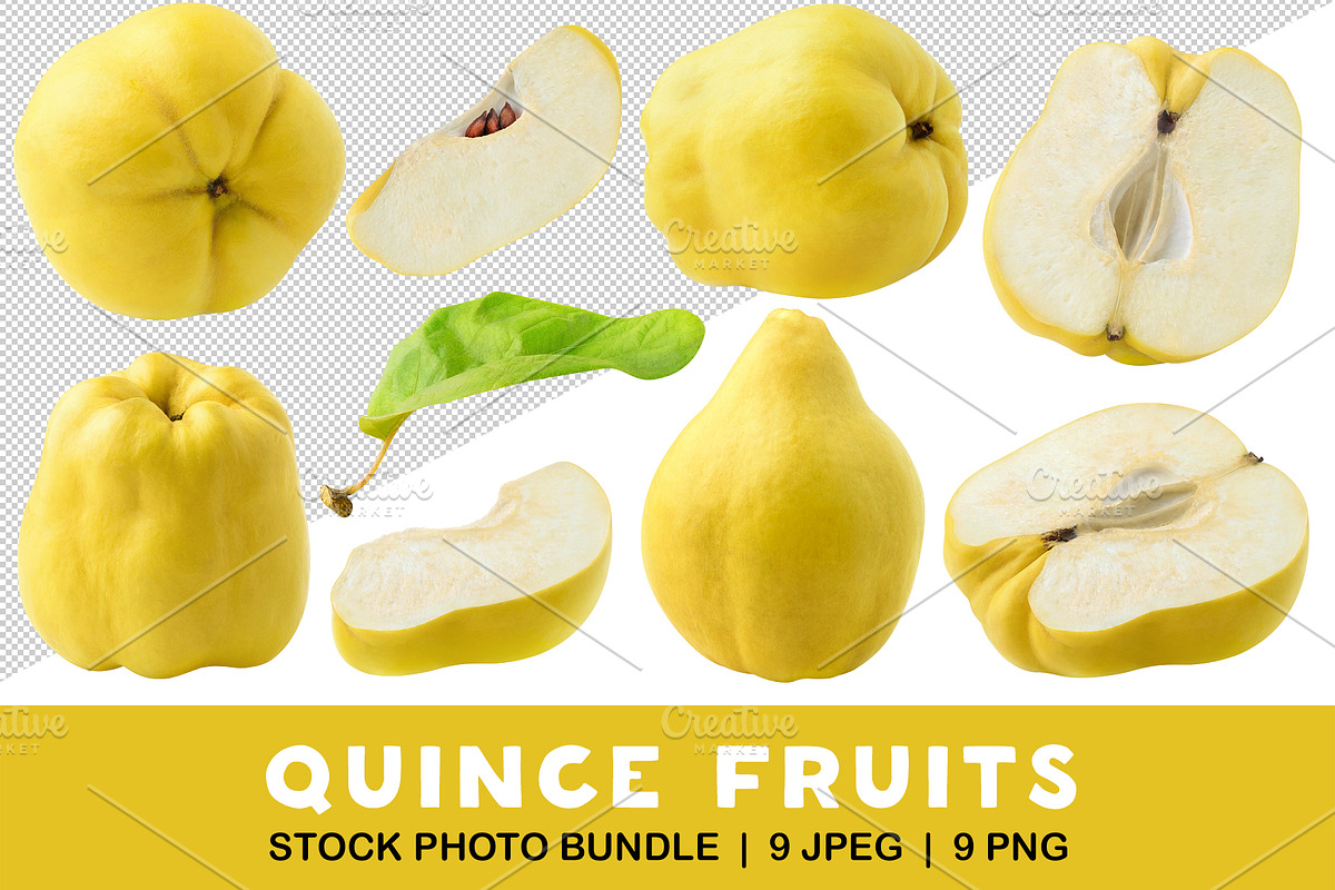 Quince fruit pieces, an Object Graphic by Fruits+Veggies (Photo 1 of 7)