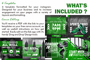Gym Instagram Feed - Canva, a Social Media Template by Null Stuido (Thumbnail 3 of 3)
