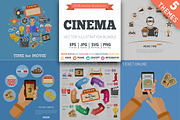 Cinema and Movie Themes, a Food Illustration by TAlex (Thumbnail 1 of 7)