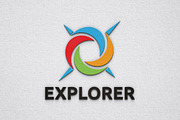 Circular Compass Direction Logo, a Branding & Logo Template by jongcreative (Thumbnail 1 of 4)