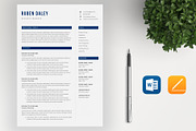 Modern Resume Template Cover letter, a Resume Template by SalientResume (Thumbnail 2 of 5)