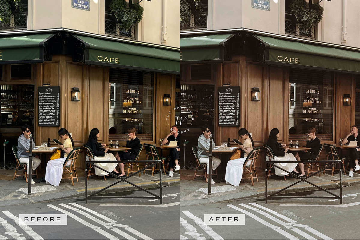 5 Trendy Blogger Lightroom Presets, a Preset Add-On by TheWayfarerShoppe (Photo 6 of 17)