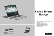 Laptop Mockup, a Mac Mockup by rizalamora (Thumbnail 1 of 13)
