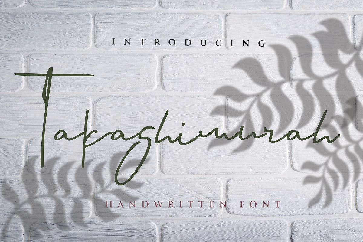 alan walker, a Handwritten Font by Mariyana (Photo 3 of 5)