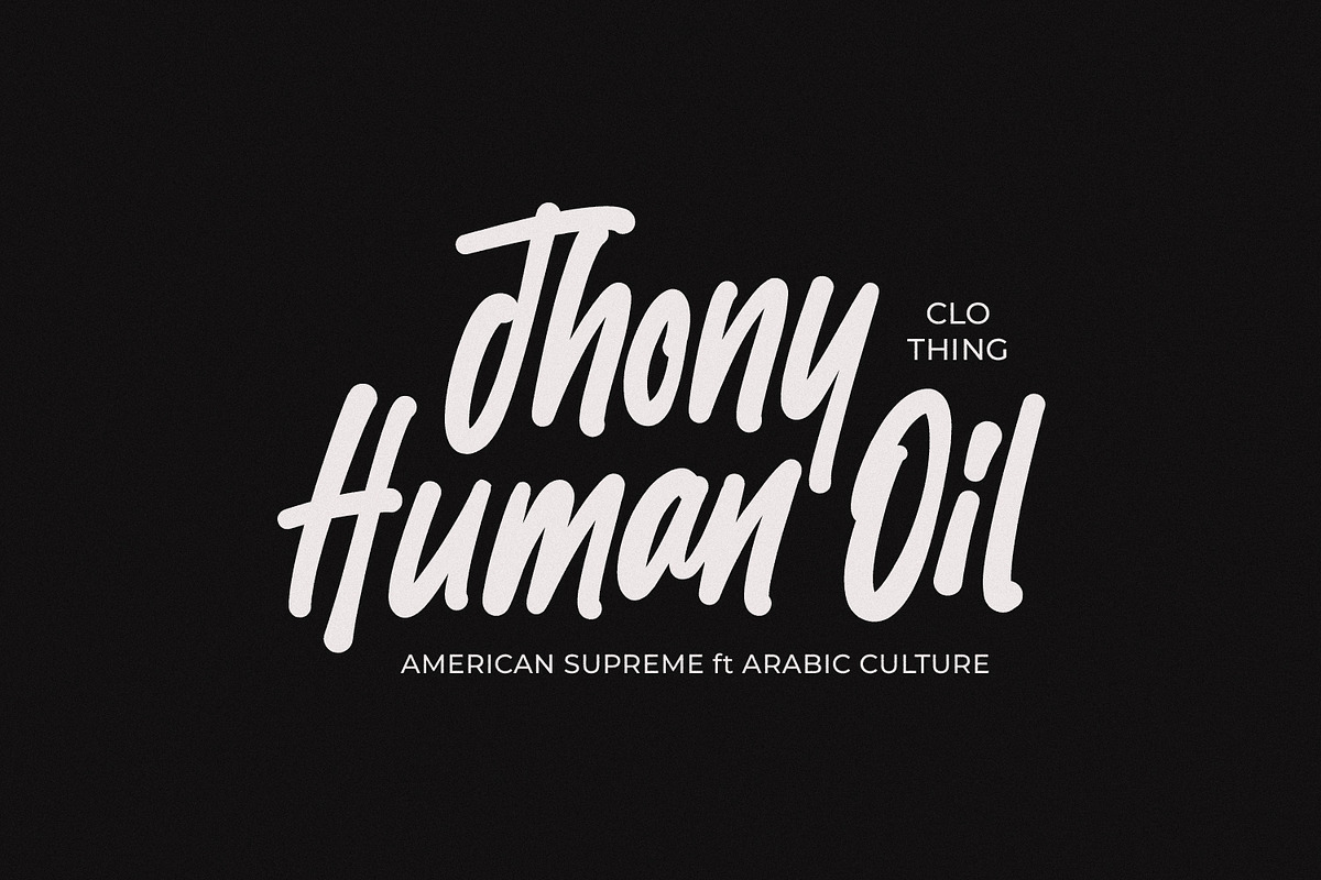 Jhon Standup - Streetwear Display, a Script Font by Black Junst (Photo 3 of 9)