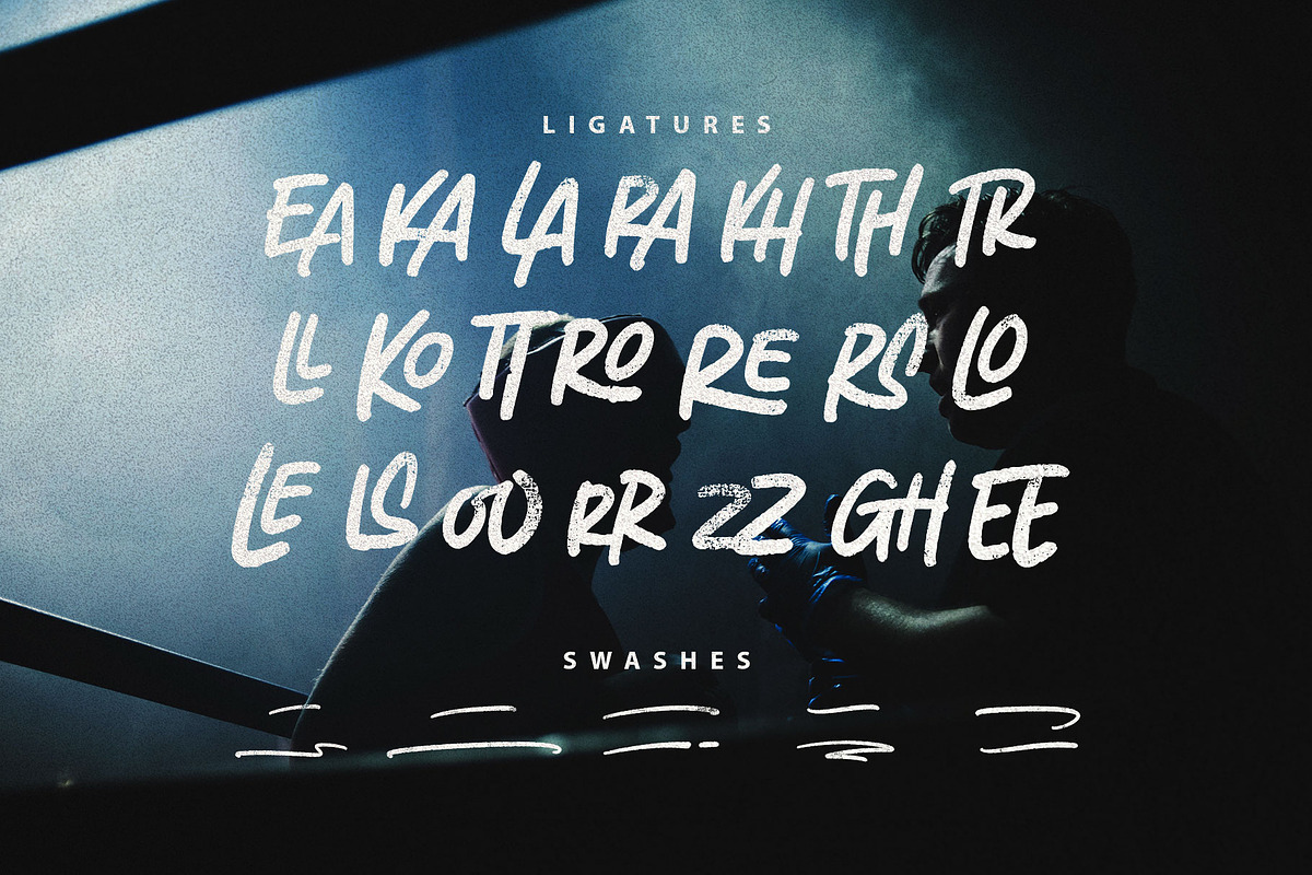 Trashbone, a Script Font by Arterfak Project (Photo 9 of 10)