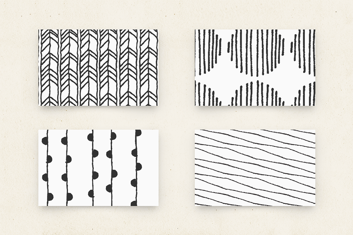 Freehand Patterns, a Pattern Graphic by Unio Designs (Photo 8 of 8)