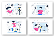 10 Micro Influencer Home Studio, a Person Illustration by denayunebgt (Thumbnail 2 of 4)