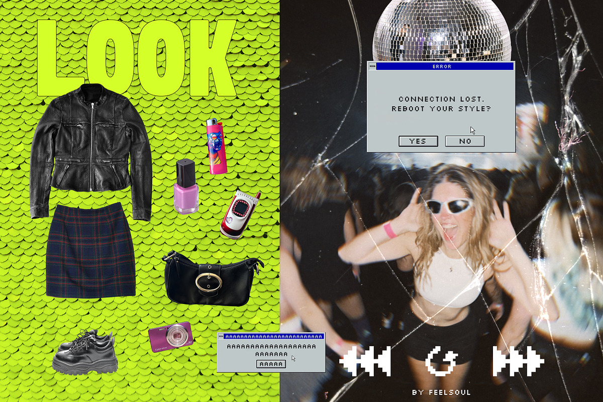 Swag Loading Collage Pack, an Object Graphic by Feelsoul (Photo 5 of 9)