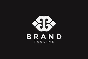 BB letter symbol logo design, a Branding & Logo Template by Amadul11