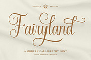Fairyland, a Handwritten Font by Mozatype (Thumbnail 1 of 11)