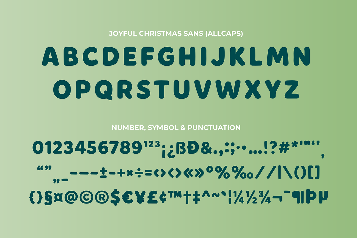 Joyful Christmas - A Font Duo, a Handwritten Font by Ainun Jinan (Photo 11 of 11)