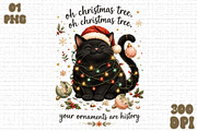 Funny Christmas PNG Sublimation, a Seasonal Illustration by Sublimation Artist (Thumbnail 1 of 9)