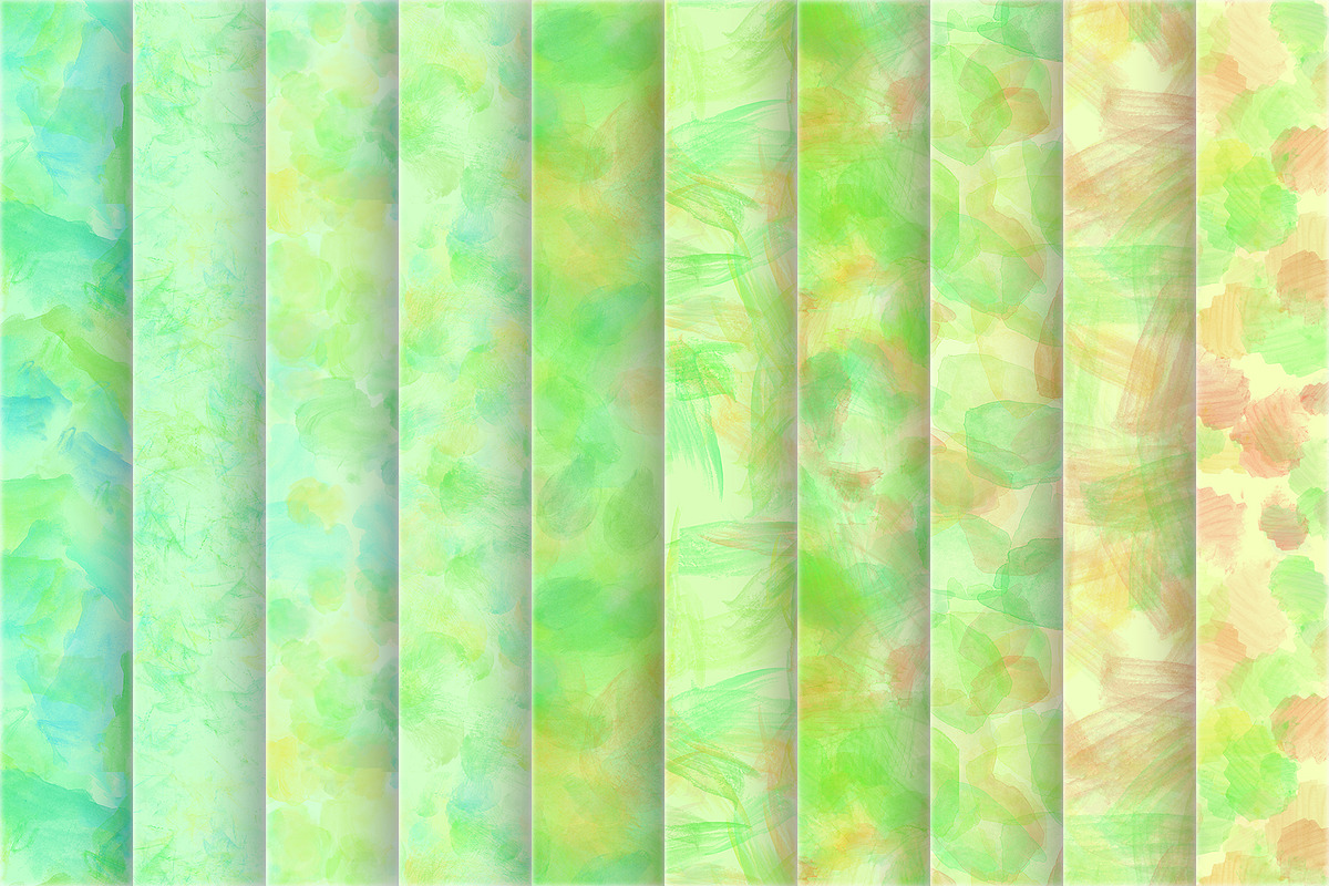 Watercolor Textile Patterns, a Pattern Graphic by Alex Serada (Photo 5 of 6)