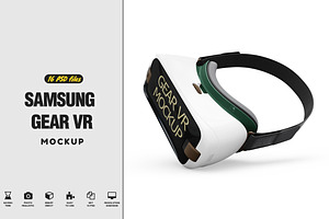 Samsung Gear VR MockUp, a Mask Mockup by PixelMockup