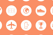 36 FOOTBALL simple icons, an Outline Icon by Palau (Thumbnail 3 of 4)