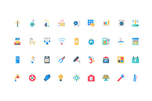 Garage car maintenance service icons, an Object Illustration by Lemberg Vector