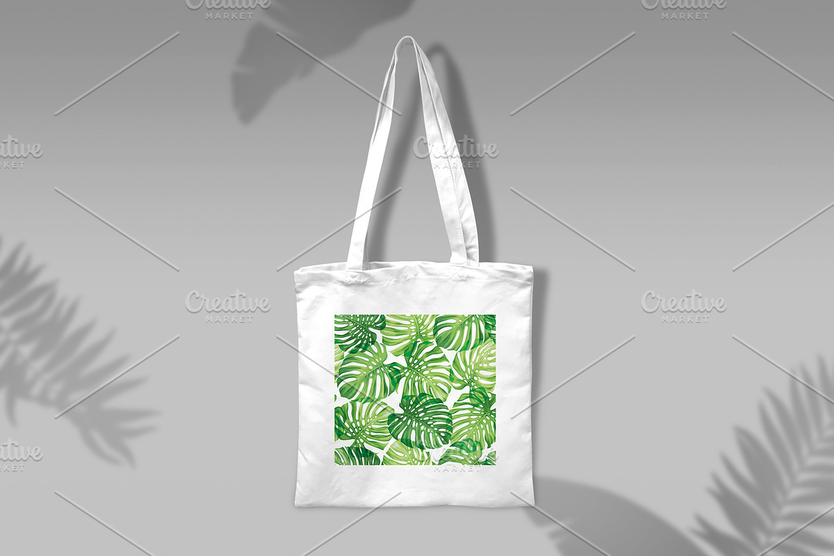 Vector pattern. Monstera., a Pattern Graphic by Anna Smirnova (Photo 5 of 5)