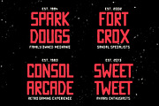 Grit Shop | Vintage Textured Font, a Sans Serif Font by HeyAidan (Thumbnail 2 of 8)