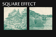 Grain Stamp Photo Effect, a Layer Style Add-On by dokudokunomi (Thumbnail 2 of 5)