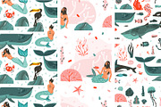 Mermazing Life 30% OFF!, an Animal Illustration by Anastasy_helter (Thumbnail 12 of 21)