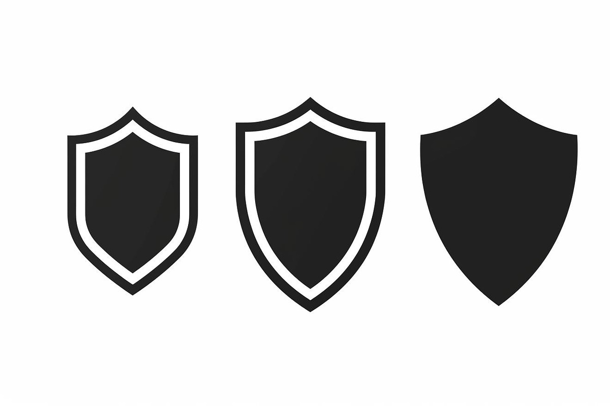 Medieval Shield Silhouette Bundle, an Illustration by Designs_River (Photo 6 of 10)