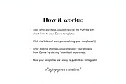 Aesthetic Blue Instagram Templates, a Social Media Template by Ink Gallery (Thumbnail 5 of 5)