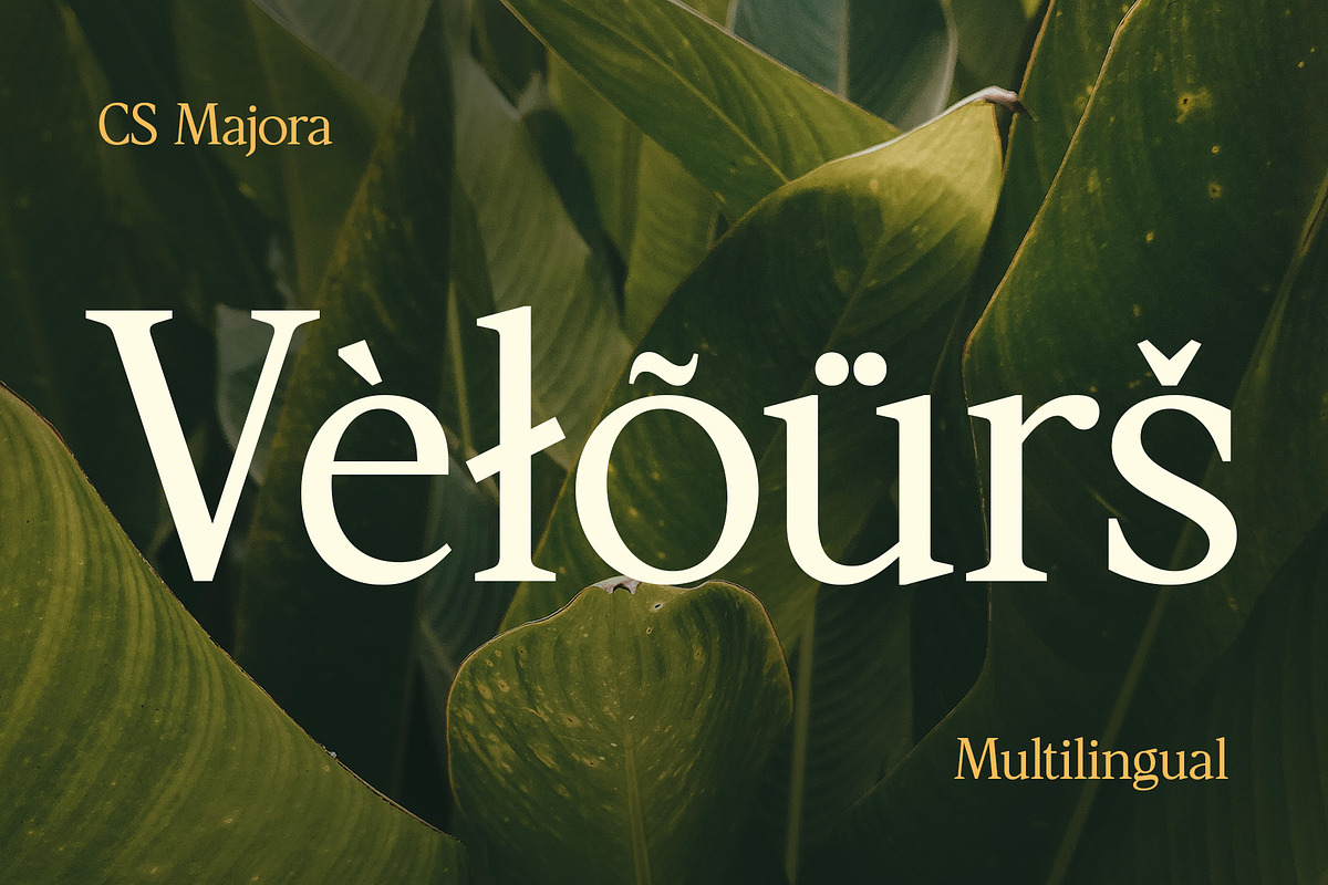 CS Majora – Contemporary Font, a Serif Font by Craft Supply Co. (Photo 5 of 8)