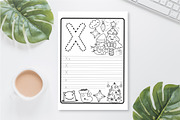 676 Christmas Alphabet Letter Vector, an Education Illustration by Blue Digital Studio (Thumbnail 3 of 5)