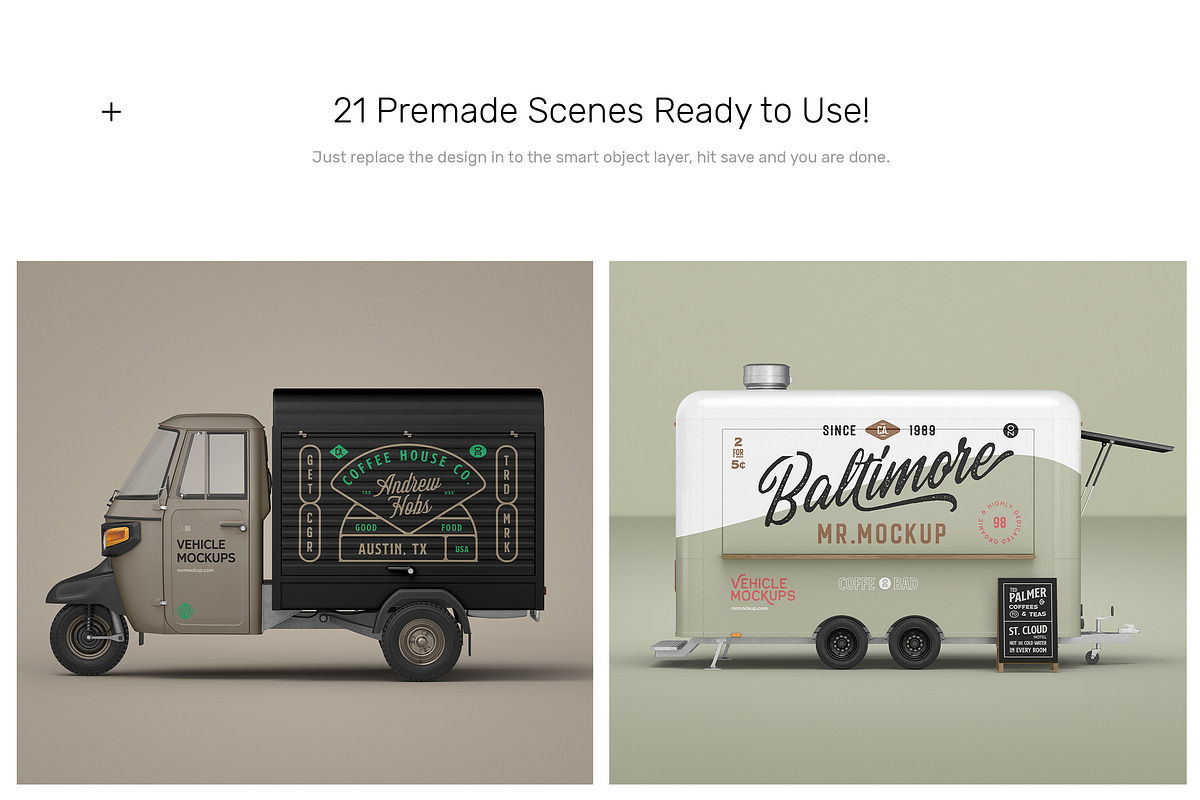 Vehicle Mockups - Car Mockups, an Advertising Mockup by Mr.Mockup™ (Photo 6 of 14)