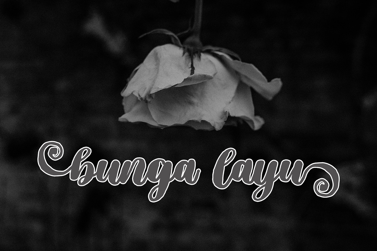Filsafat Script | Brush Font preview 4