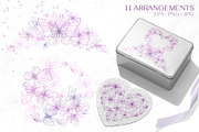 Romantic Line Art Butterflies Vector, an Illustration by NATASHA CHU (Thumbnail 3 of 18)