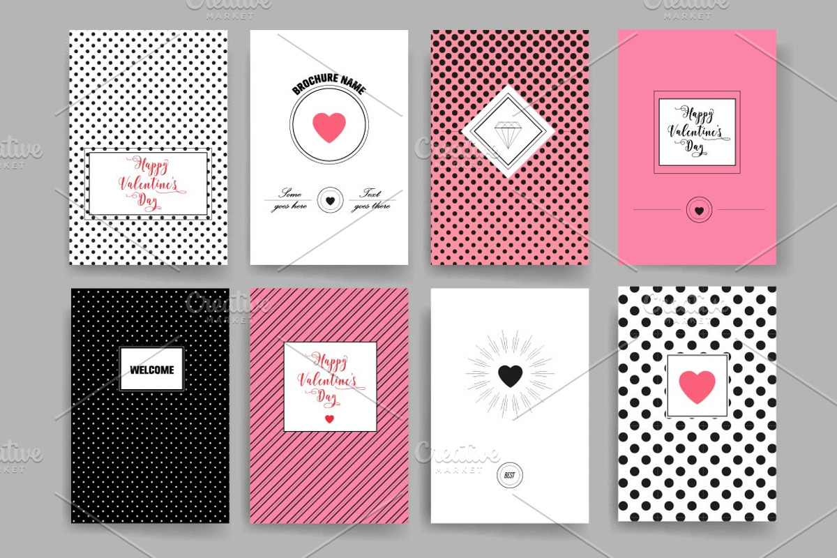 Valentine’s Flyer Template, a Poster Template by DikayaMiau