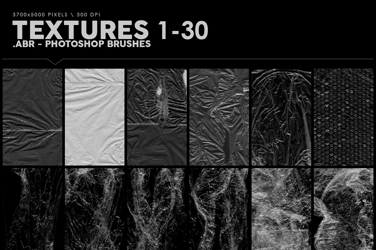 198 Plastic Photoshop Brushes, a Brush Add-On by ArtistMef (Photo 4 of 11)