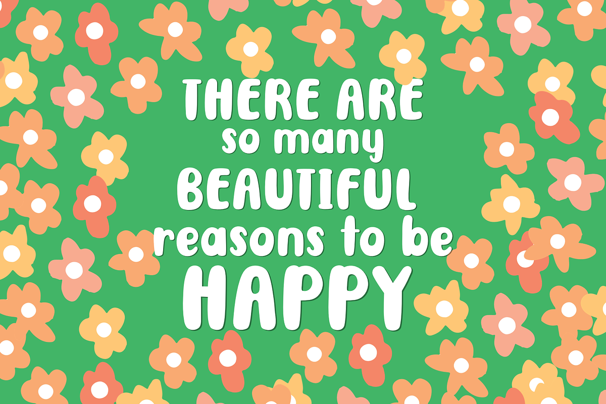 Lively Day handwritten font, a Handwritten Font by jyllyco (Photo 2 of 8)