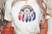 Dreamcatchers clipart bundle, an Illustration by Craft Nest (Thumbnail 8 of 9)