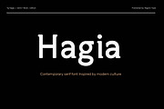 TG Hagia, a Serif Font by Tegamitype (Thumbnail 1 of 14)