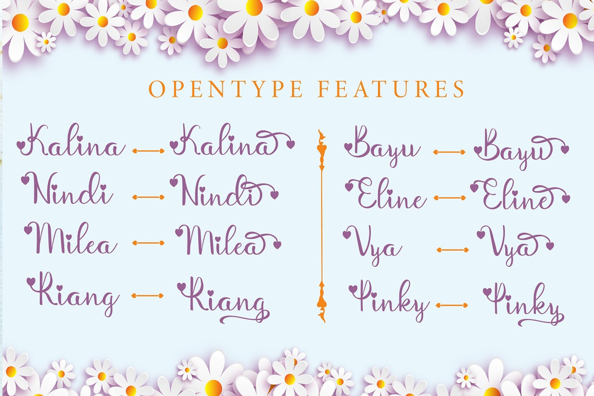 Aliqa a lovely font, a Script Font by Javatype Studio (Photo 9 of 11)