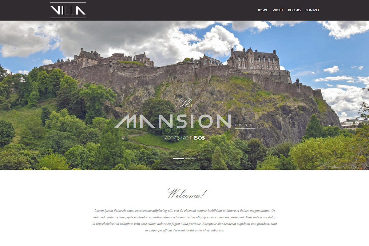 The Villa - Real Estate Landing Page, a Landing Page Template by inSTUDIO43 (Photo 1 of 5)