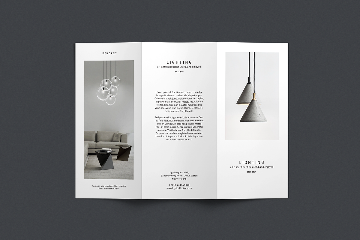C E N T R E — Trifold Brochure, a Brochure Template by BOXKAYU (Photo 5 of 6)