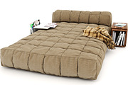 Modern bed, a Furniture 3D Model by Yuri-U (Thumbnail 4 of 5)