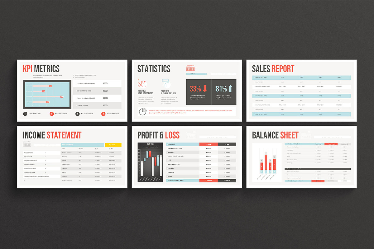 Annual Report Presentation Template, a Presentation Template by ArtisanaAura (Photo 10 of 12)