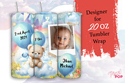 Add Your Baby Photo 20 oz Tumbler, a Graphic by TumblerArtDS (Thumbnail 1 of 3)