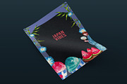 Japanese Summer Icons Watercolor, a Person Illustration by CreativeValuation (Thumbnail 10 of 11)
