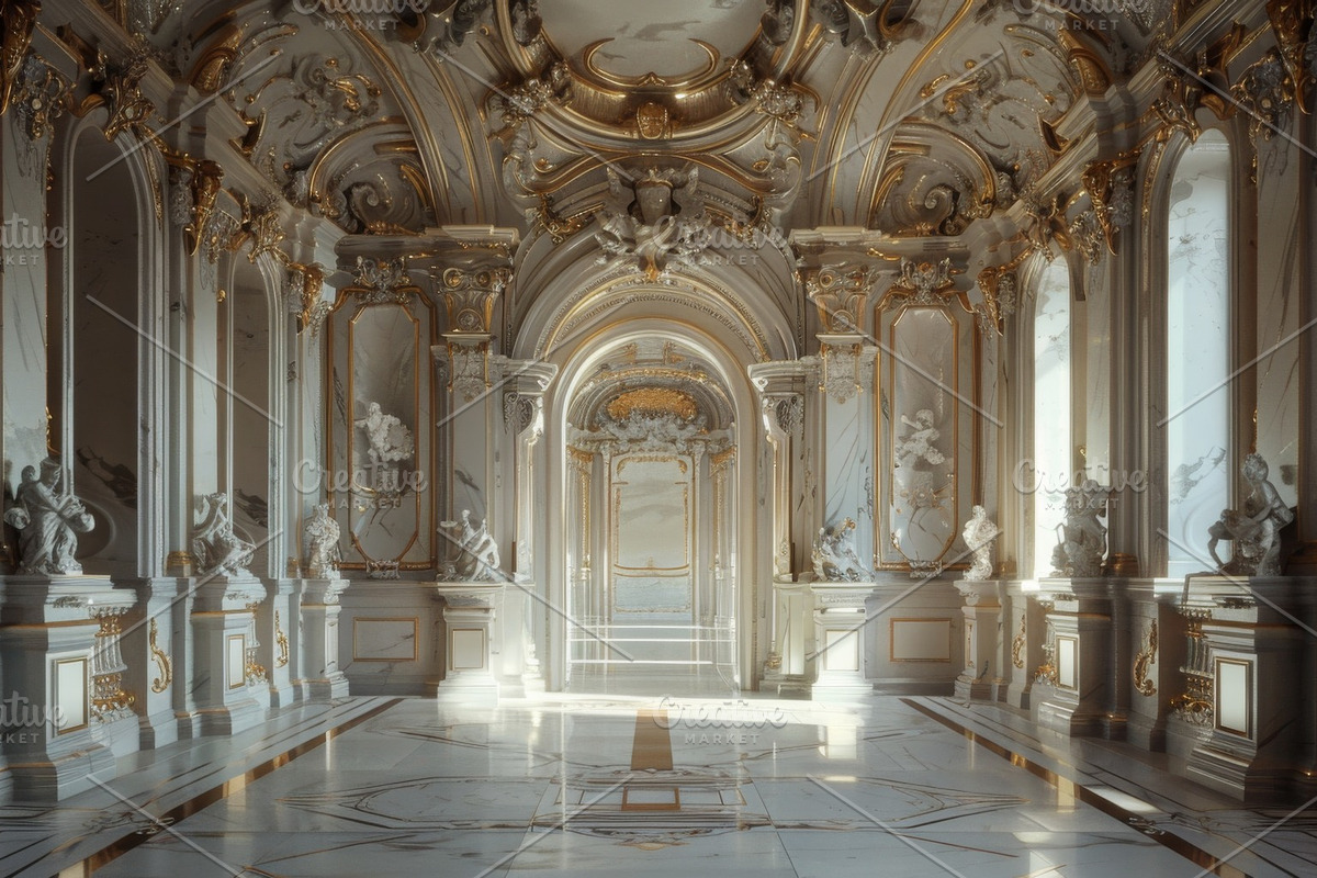 62 Rococo patterns, an Architecture Photo by Handmadefont (Photo 47 of 65)