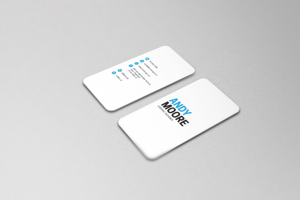 Freelancer Business Card IV, a Business Card Template by blooon (Photo 1 of 4)