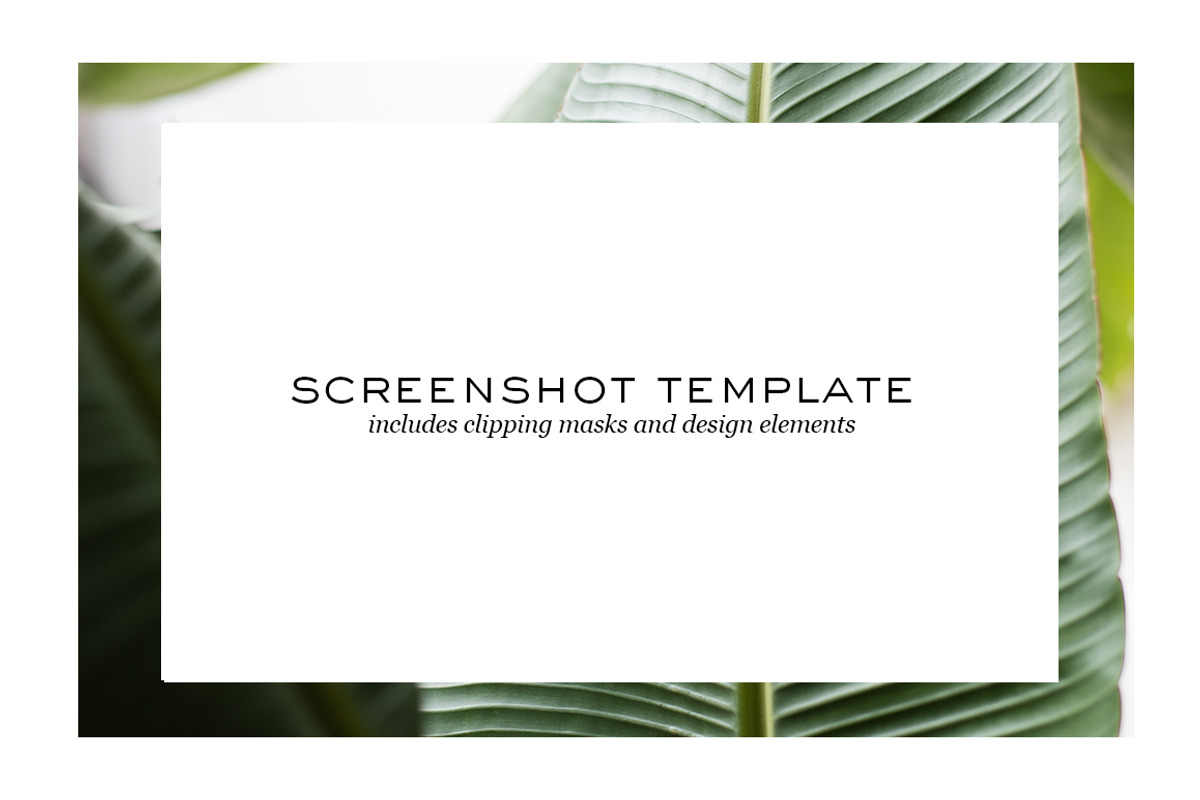 PSD | Creative Screenshot Templates, a Presentation Template by THE SELLER SOCIETY (Photo 5 of 9)