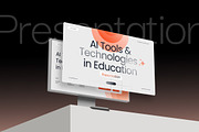 AI Tech Business Education Keynote, a Presentation Template by fakhroo (Thumbnail 3 of 6)